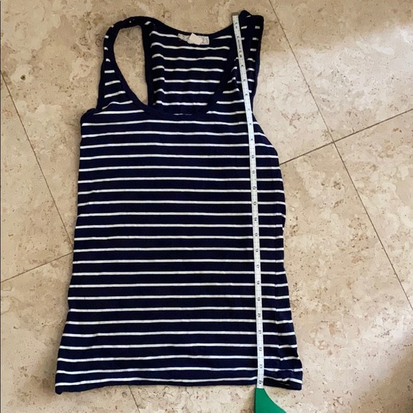 Navy and white striped F21 tank - Picture 6 of 6
